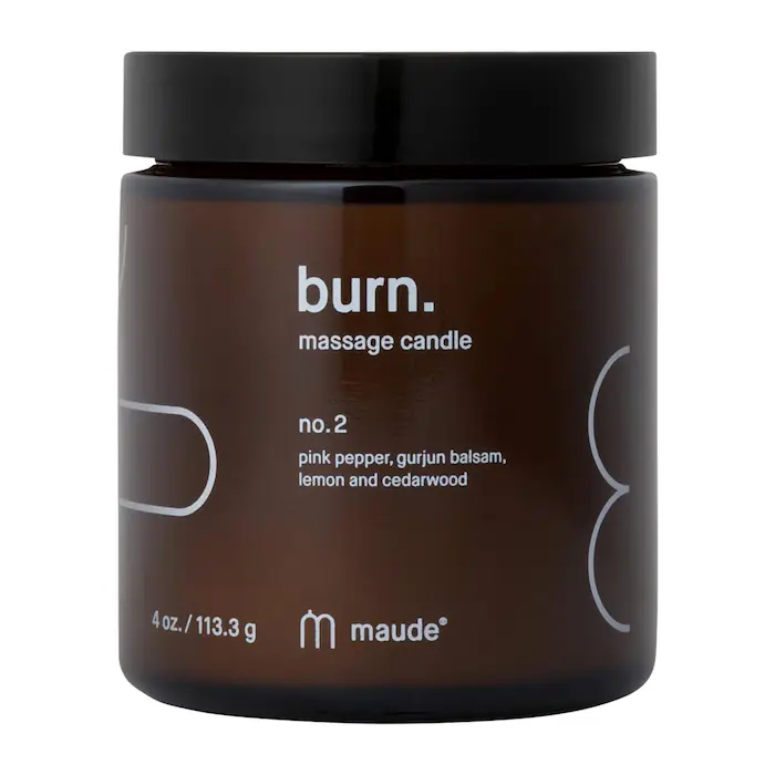 Burn Massage Candle