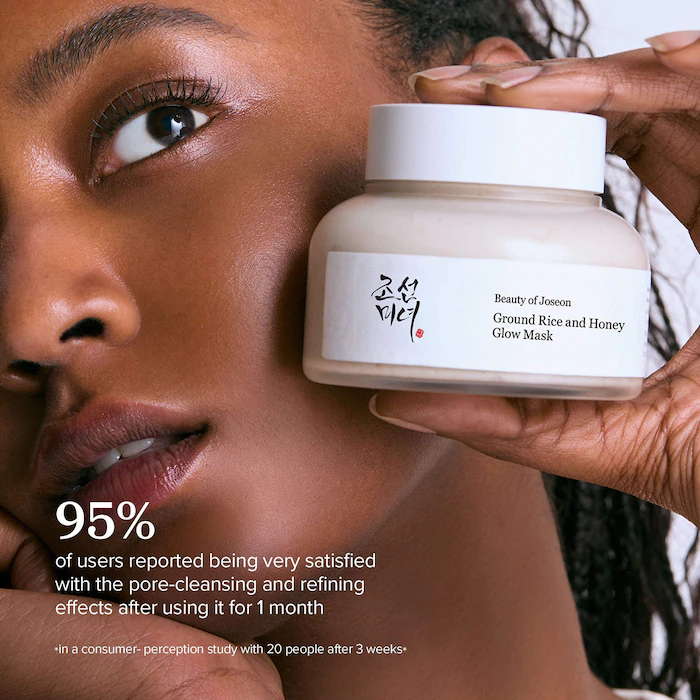 Ground Rice and Glow Mask