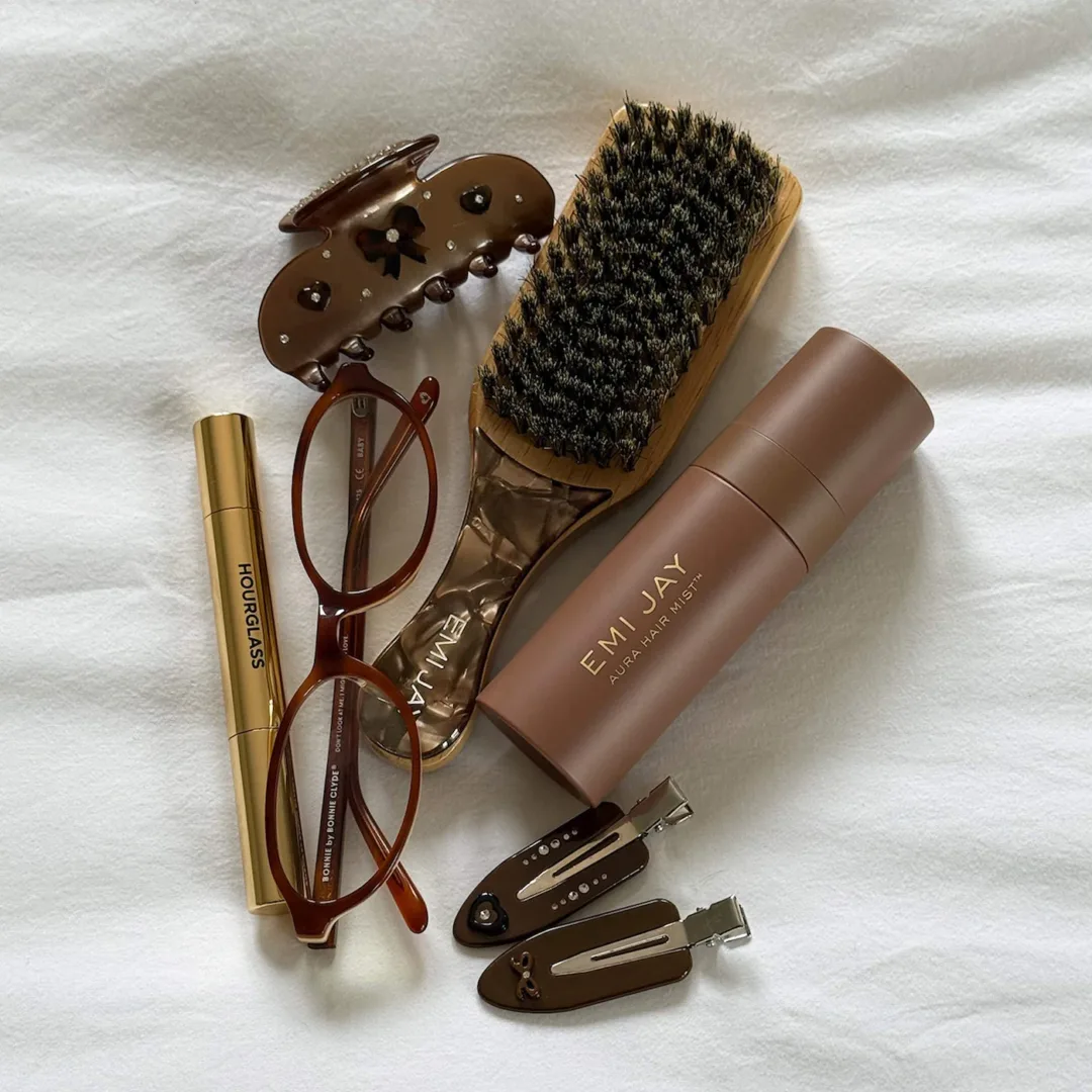 Mini Boar Bristle Hair Brush