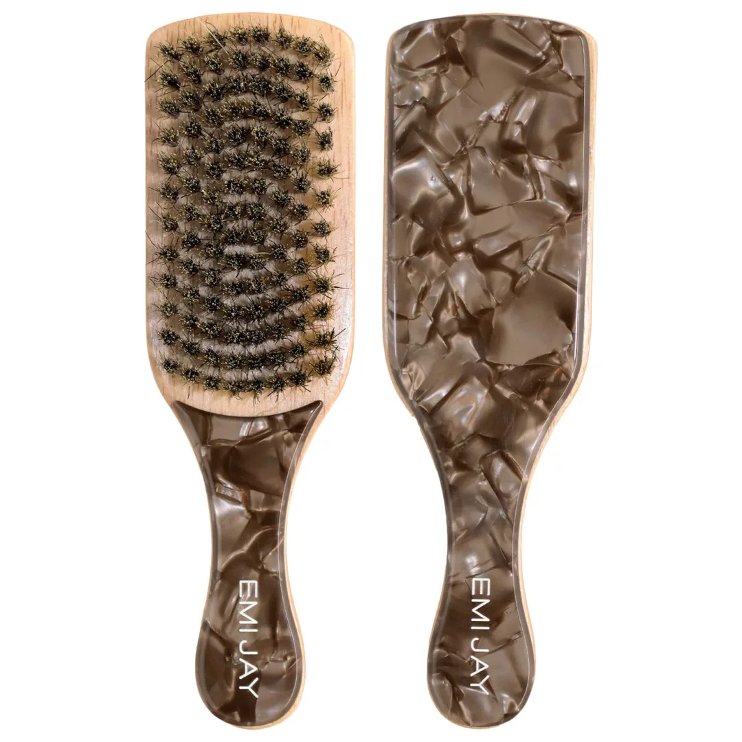 Mini Boar Bristle Hair Brush