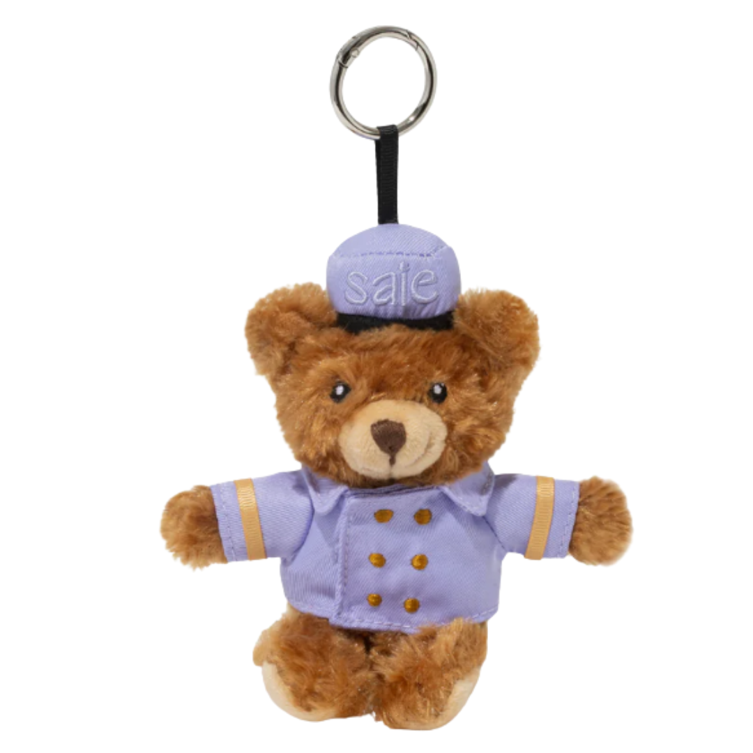 The Bellhop Bear Keychain