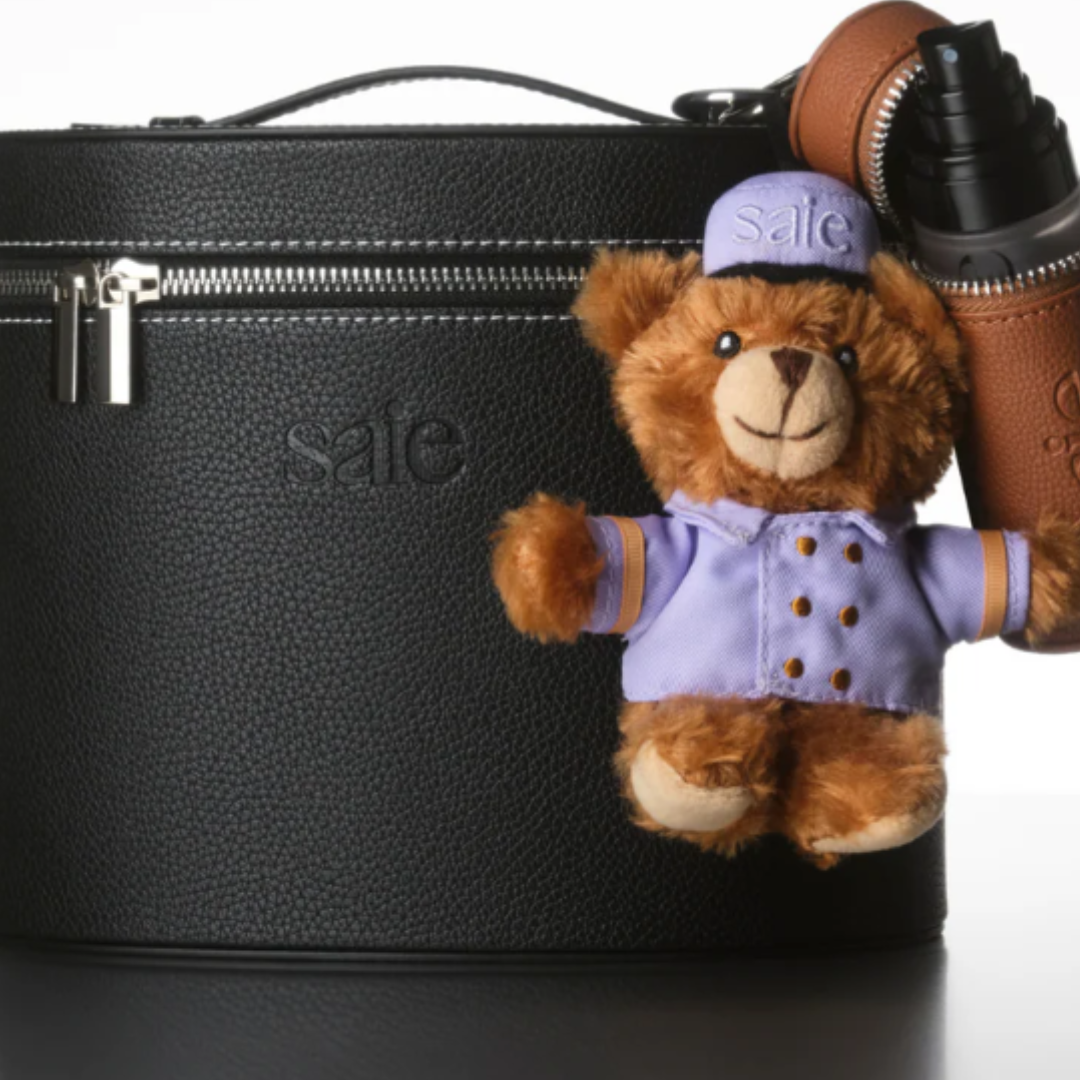 The Bellhop Bear Keychain