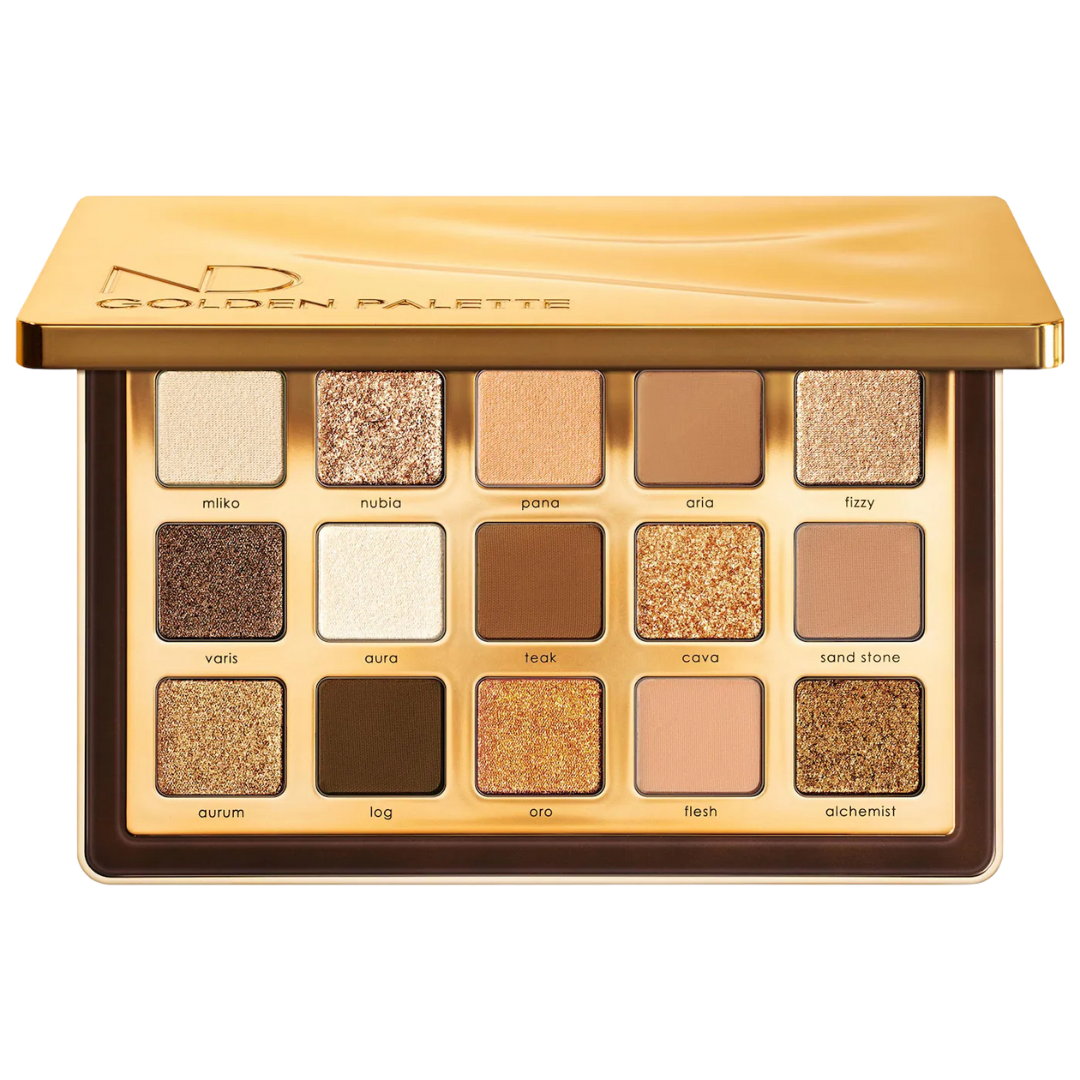 Golden Eyeshadow Palette