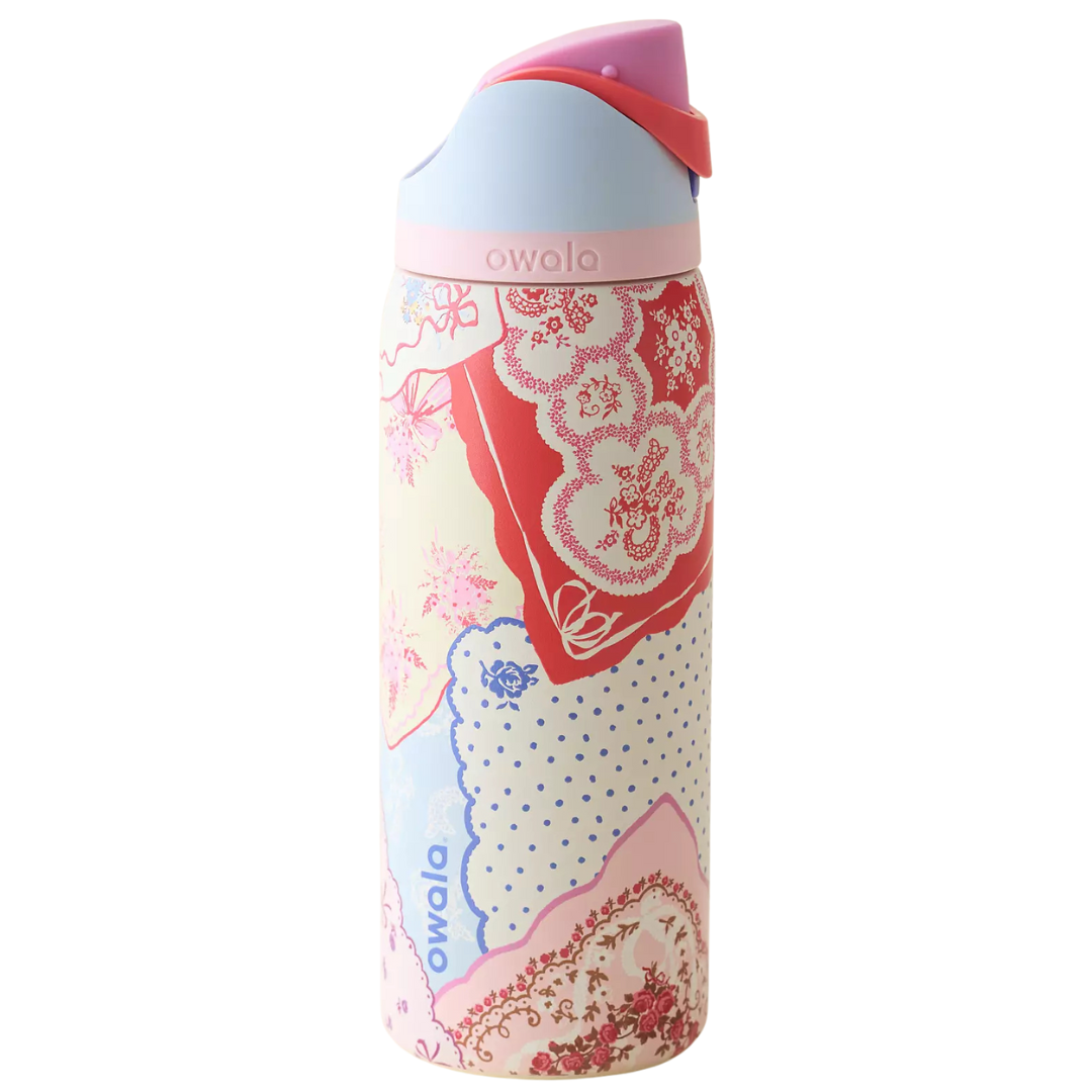Water Bottle: Hankies Print