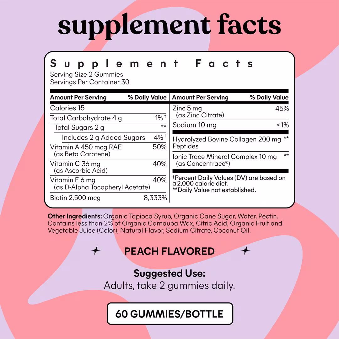 Glow: Hair, Skin & Nails Gummies