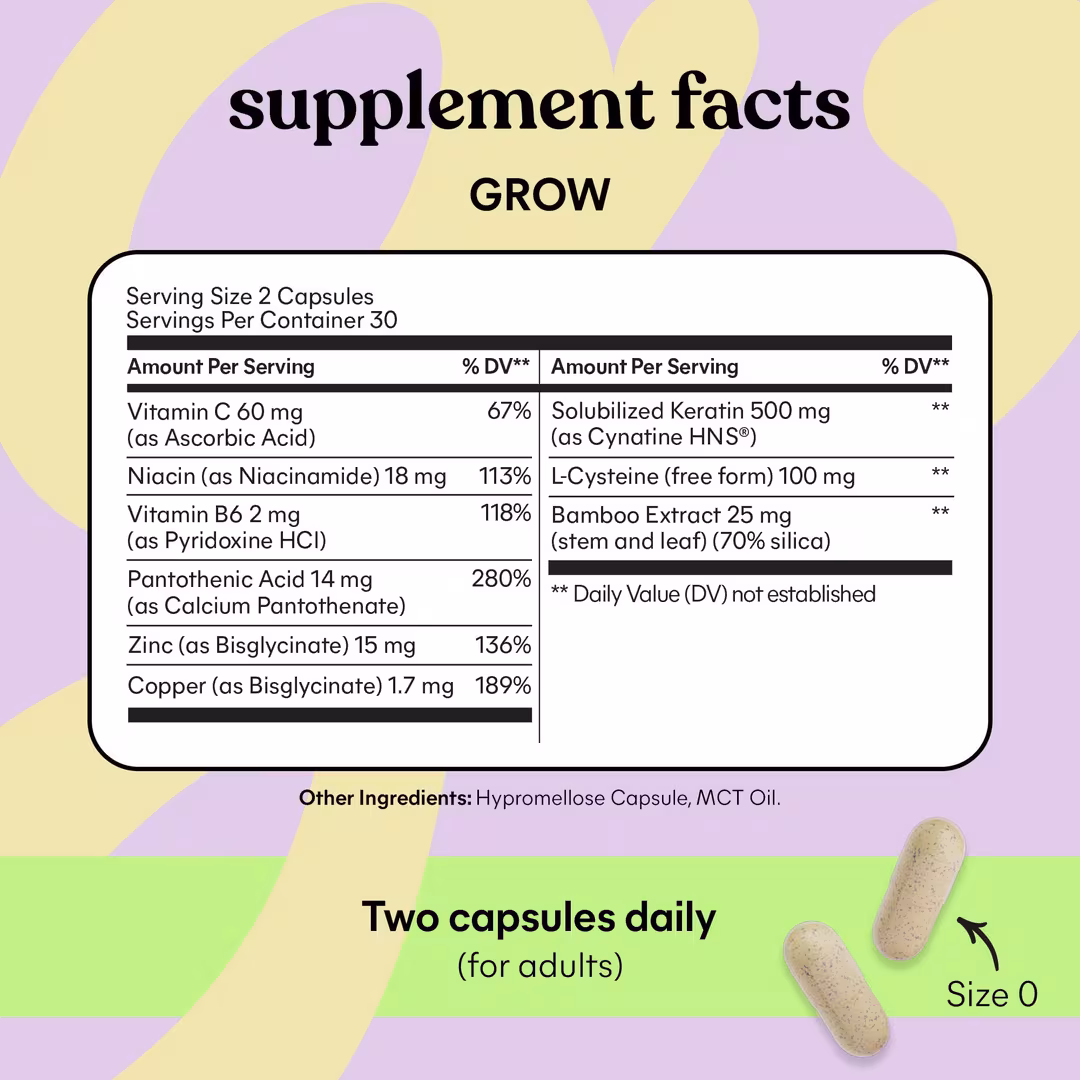Grow: Hair Growth Capsules