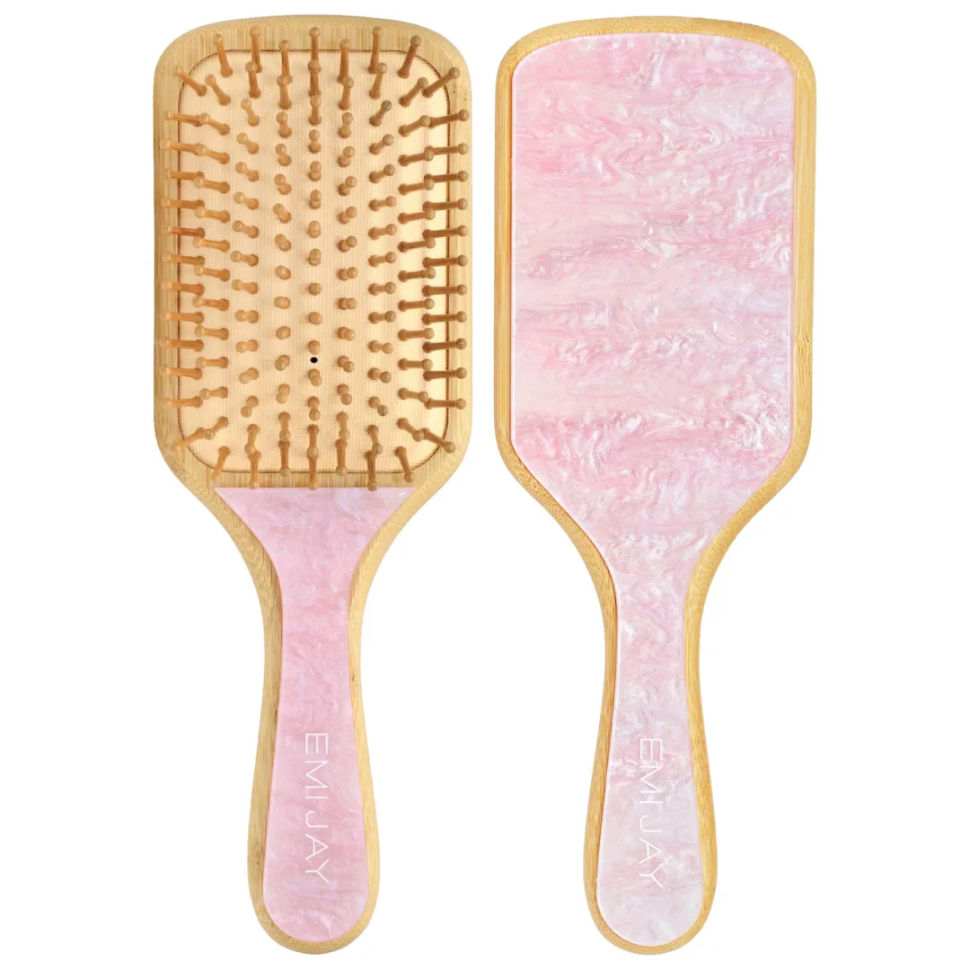 Bamboo Paddle Hair Brush