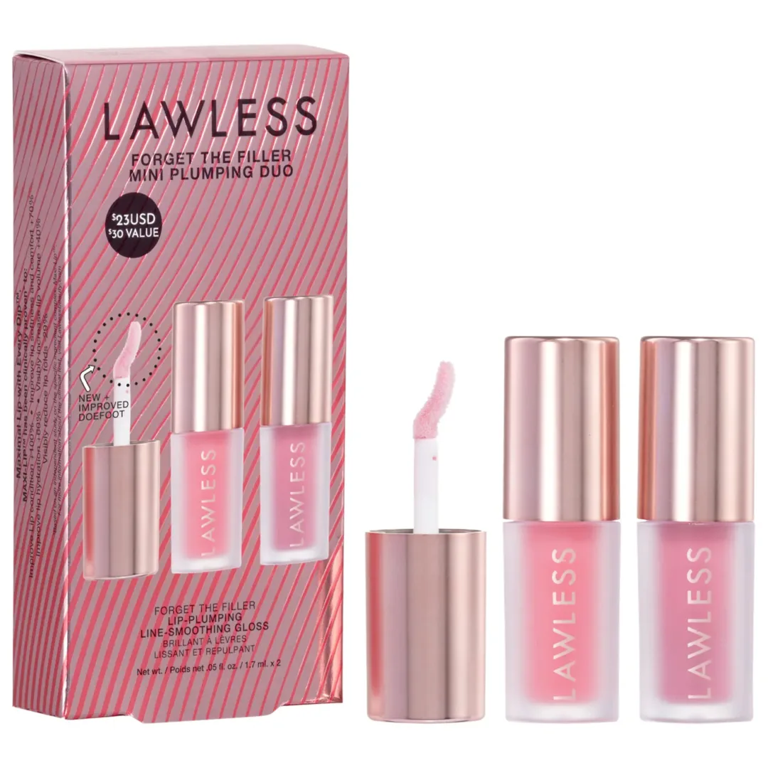 Forget The Filler Lip Plumper Duo