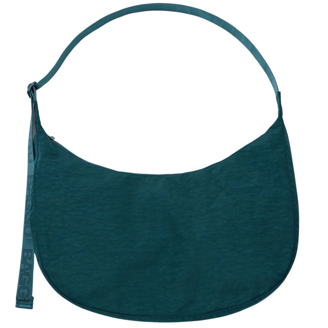 Large Nylon Crescent Bag