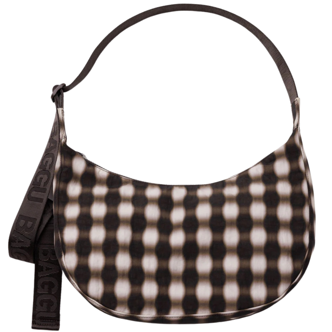 Medium Nylon Crescent Bag