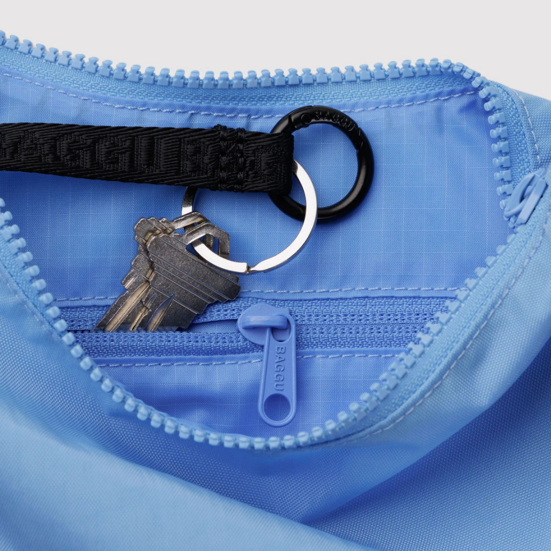 Small Nylon Crescent Bag