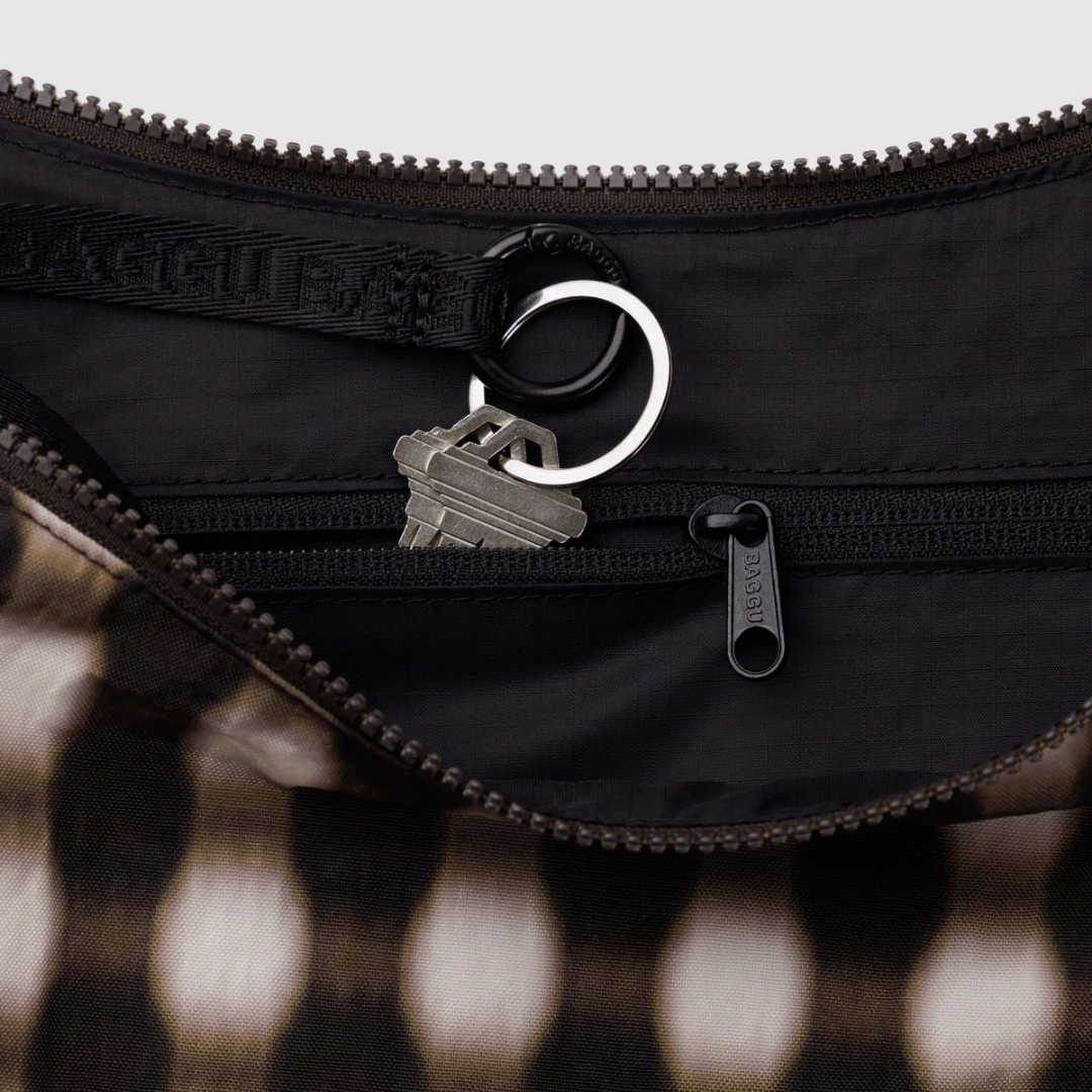 Medium Nylon Crescent Bag