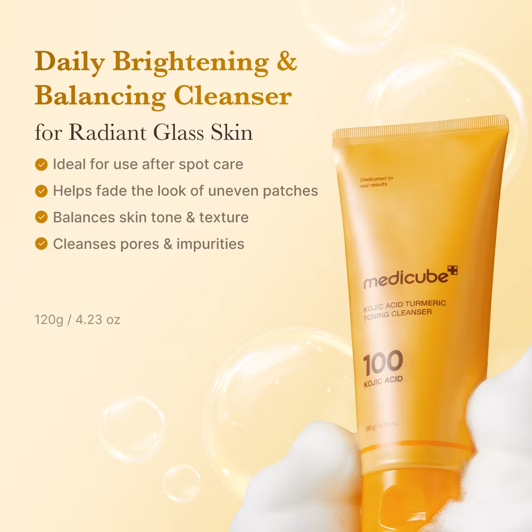 Kojic Acid Turmeric Toning Cleanser