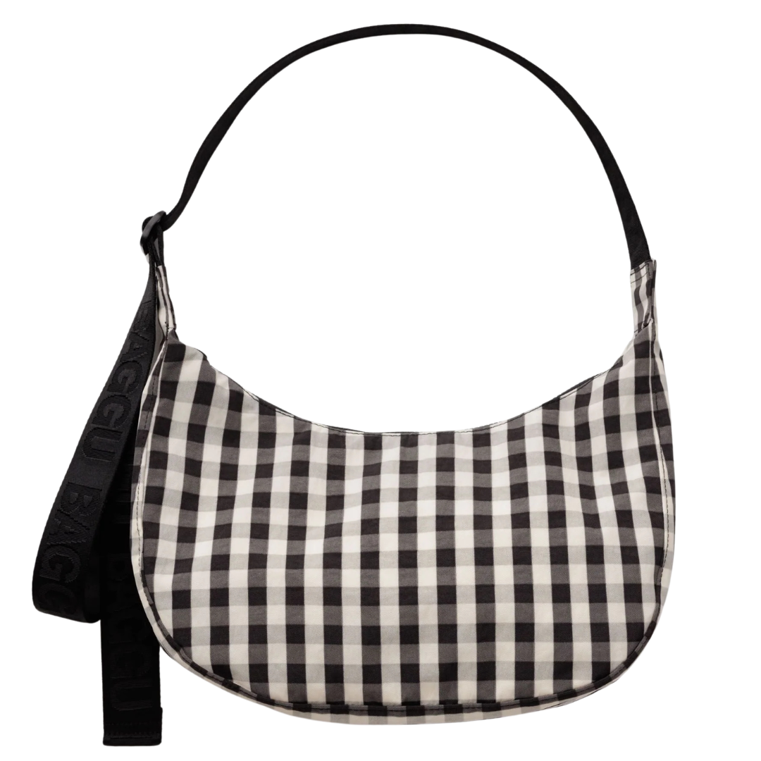 Medium Nylon Crescent Bag