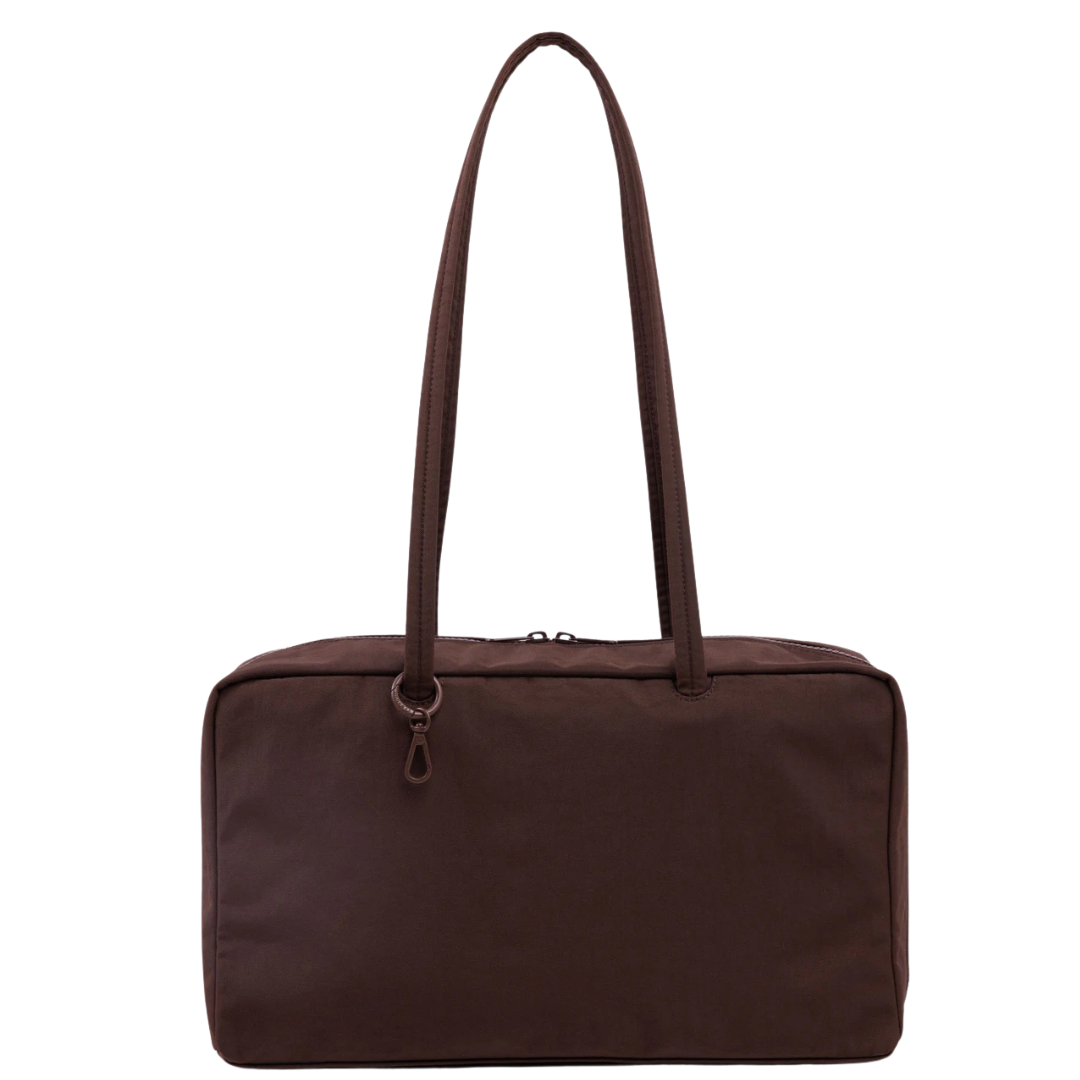 Medium Nylon Bowler Bag