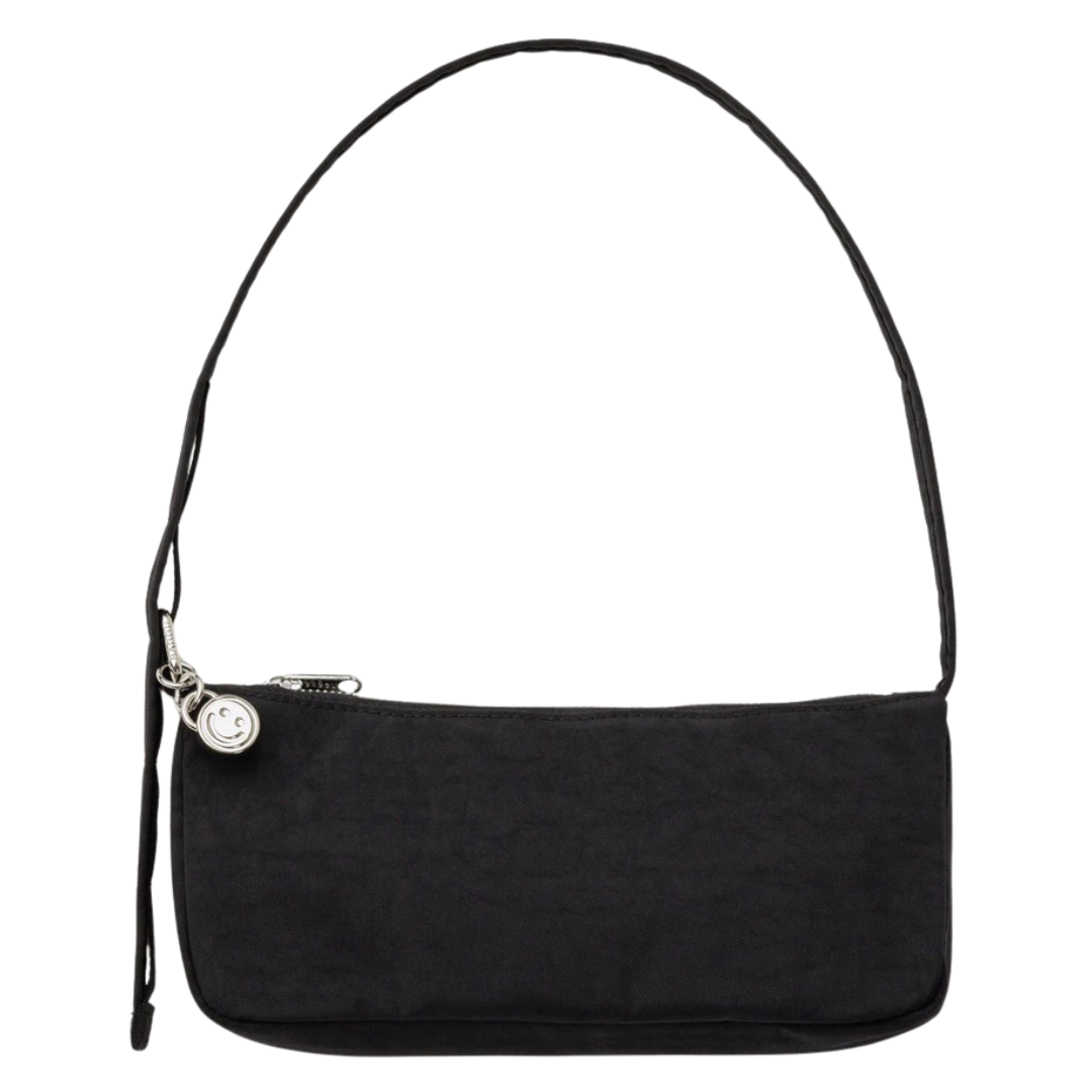 Nylon Pochette Black