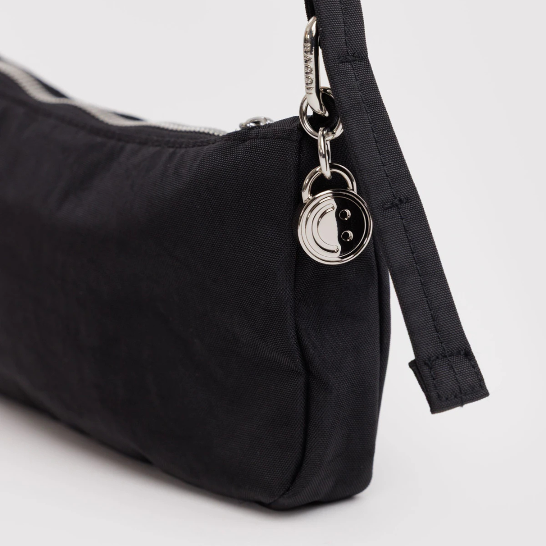 Nylon Pochette Black