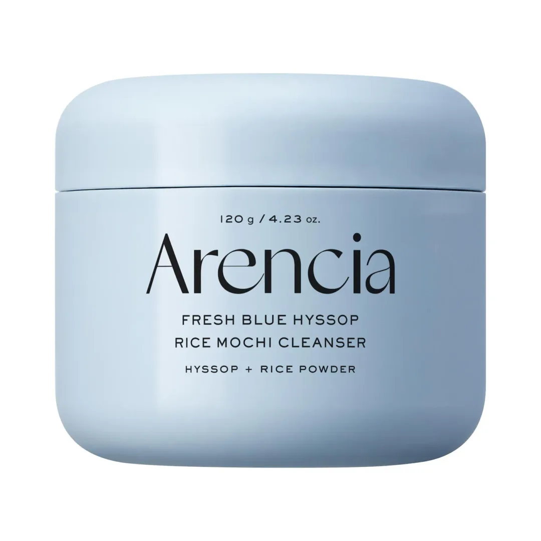 Fresh Blue Hyssop Rice Mochi Cleanser