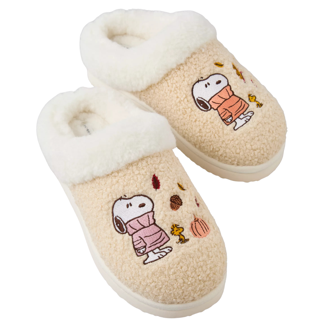 Snoopy Sweater Scuff Slipper
