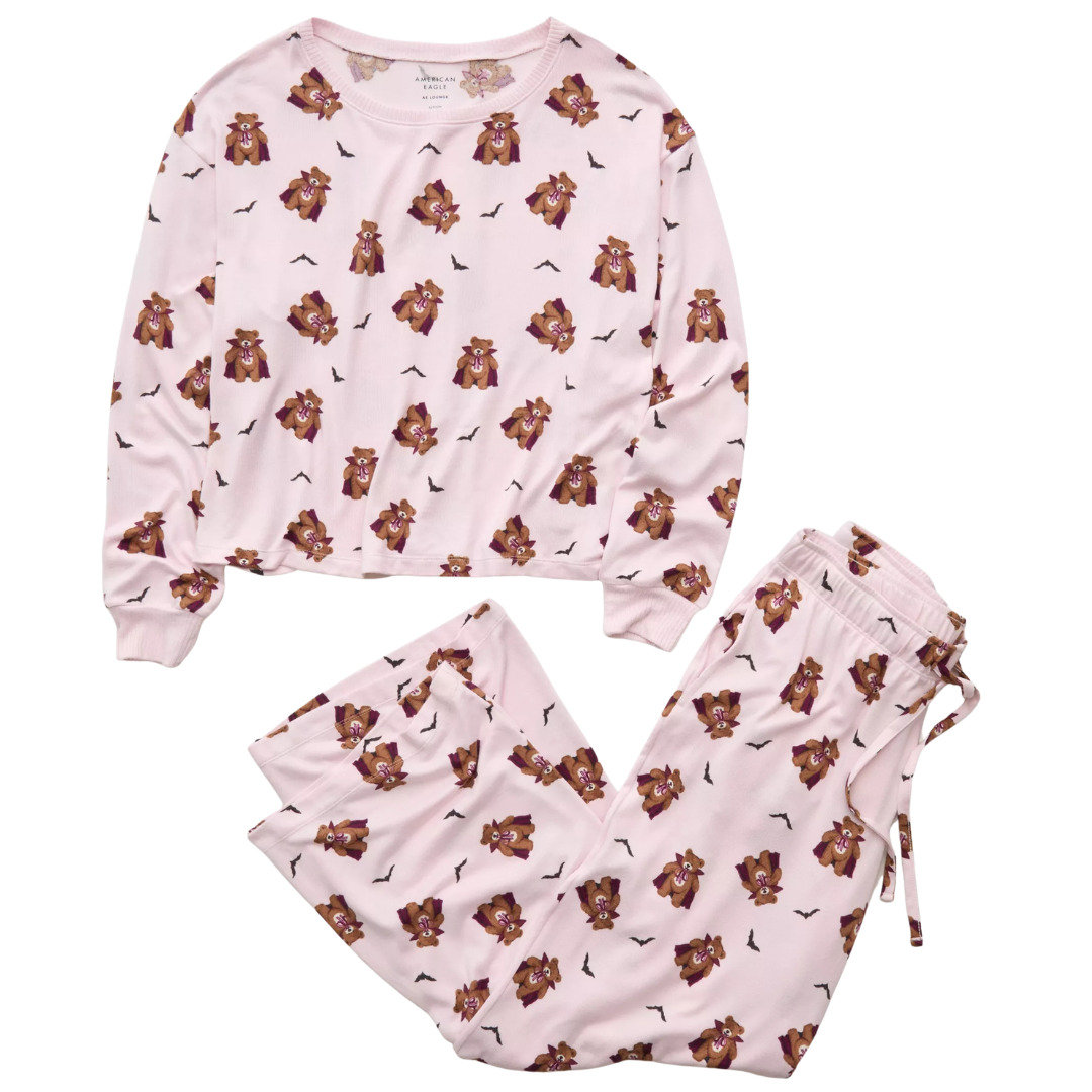 Luxe Plush Long Sleeve + Pant PJ Set