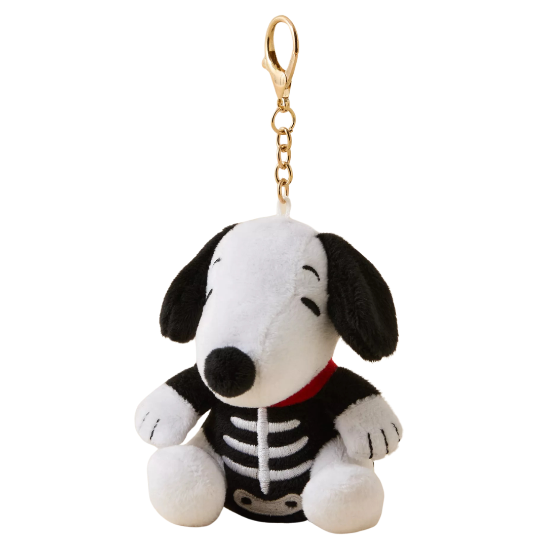 Snoopy Skeleton Bag Charm