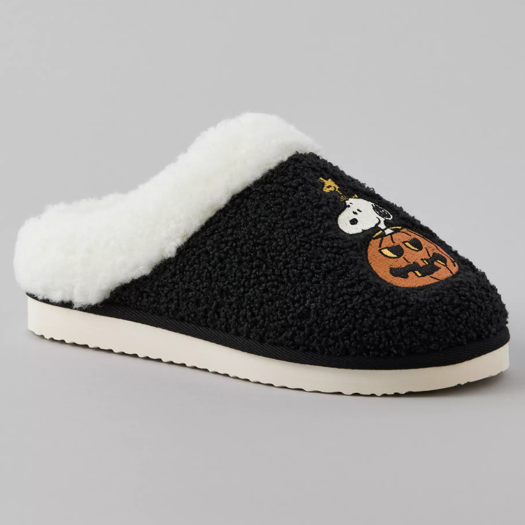 Snoopy Halloween Scuff Slipper