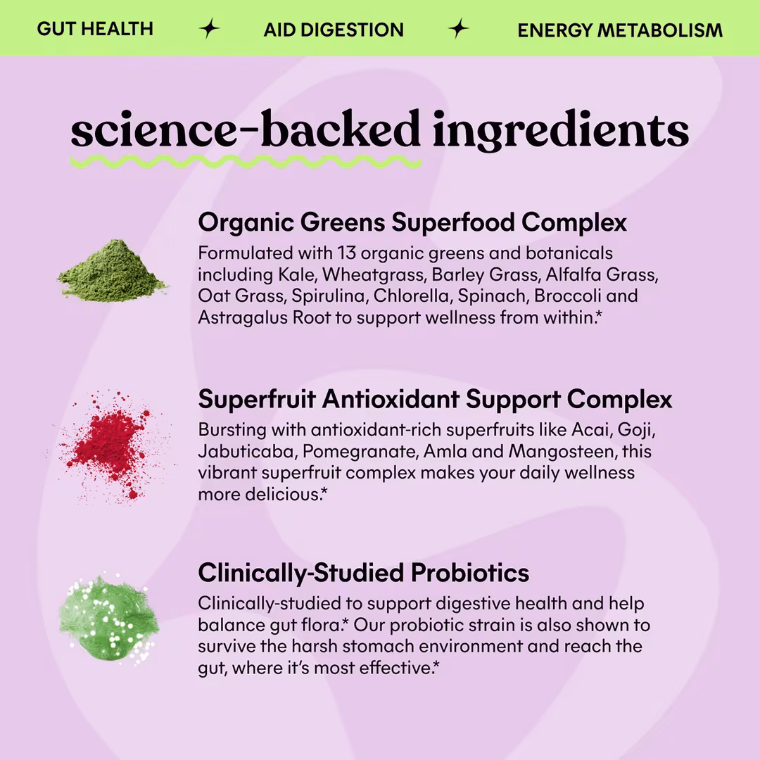 Greens: Daily Superfood Gummies