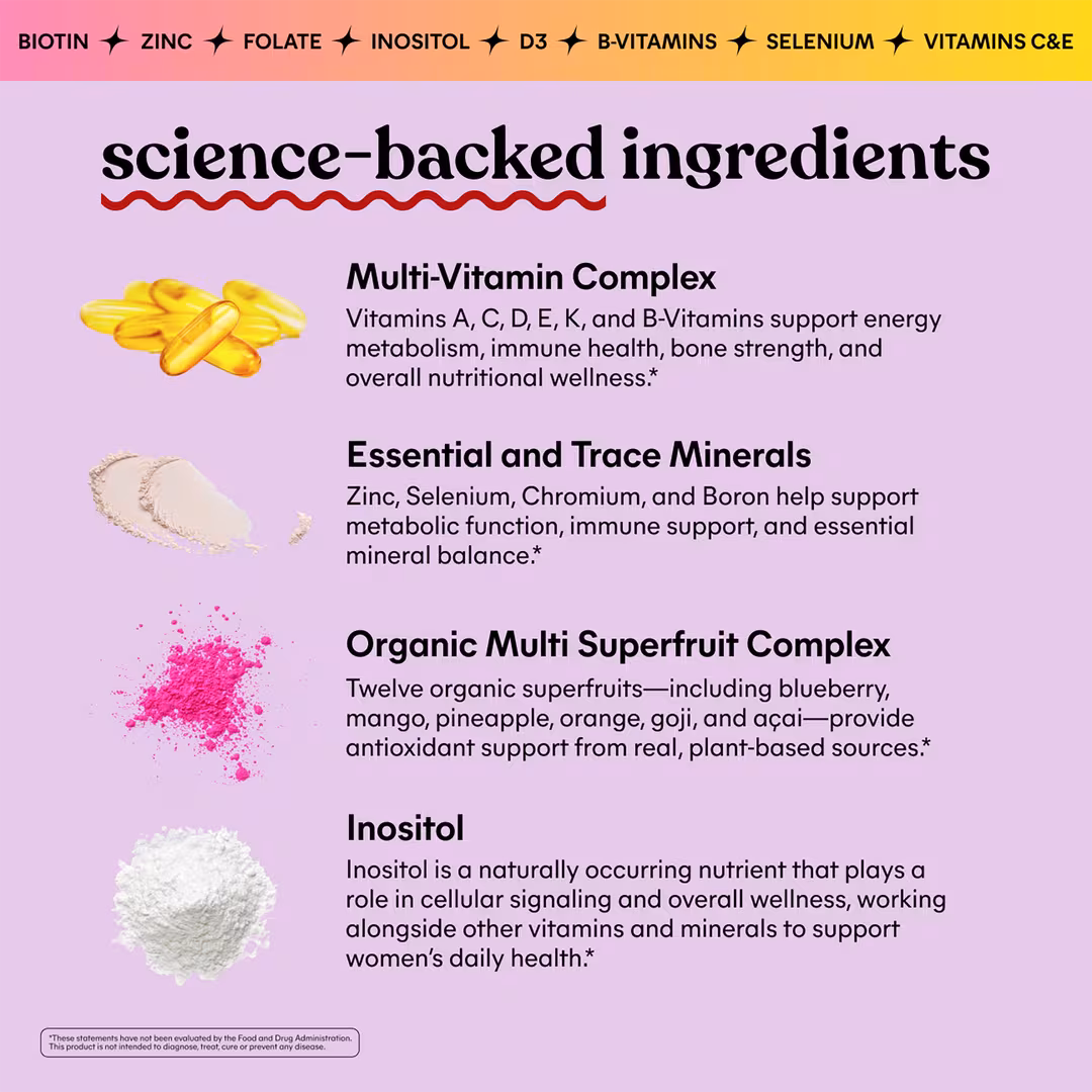 Multi: Women's Daily Gummies