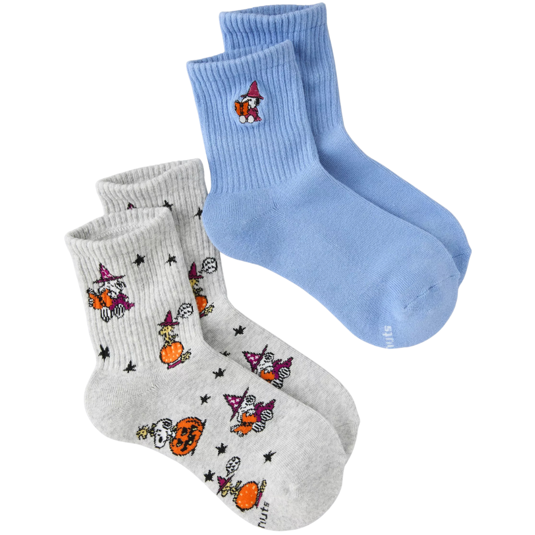 Snoopy Cropped Crew Socks