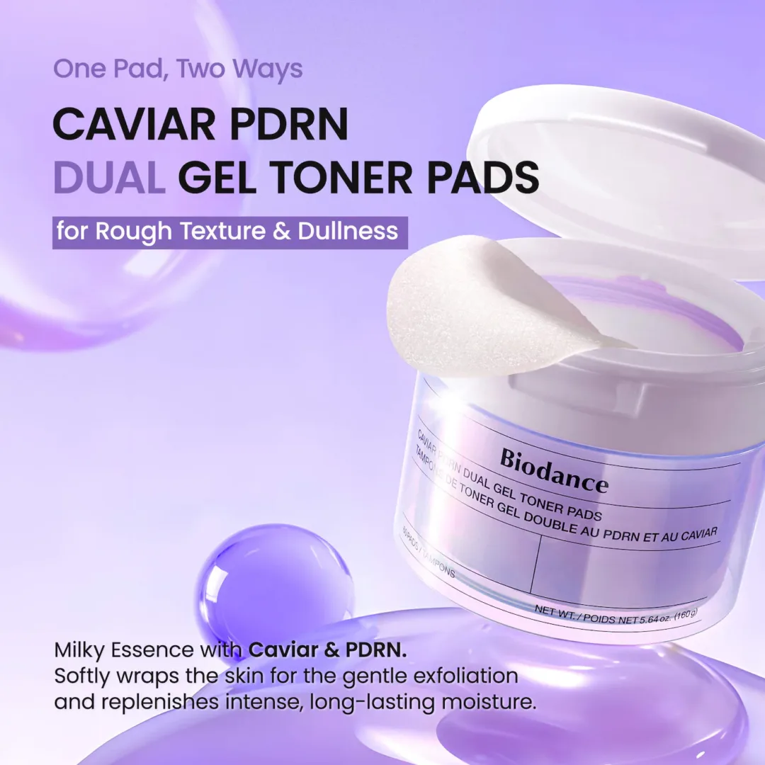 Caviar PDRN Gel Toner Pads