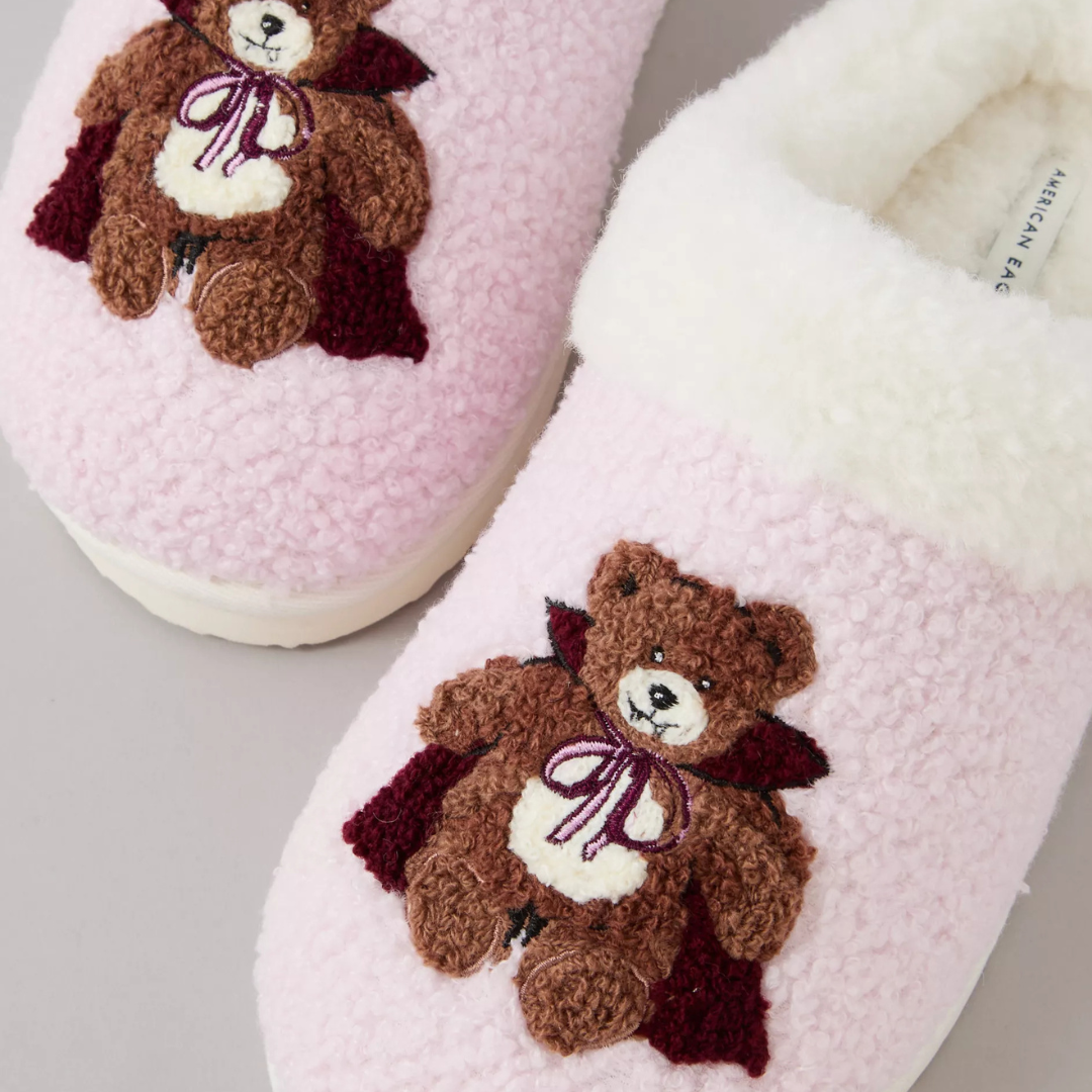 Vampire Teddy Scuff Slipper